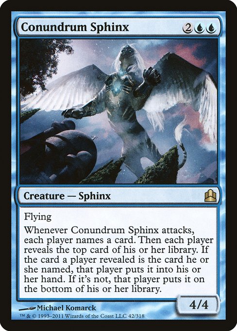 Conundrum Sphinx - Commander - R - 42