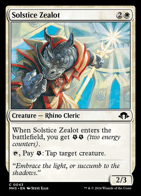 Solstice Zealot - Modern Horizons 3 - C - 43