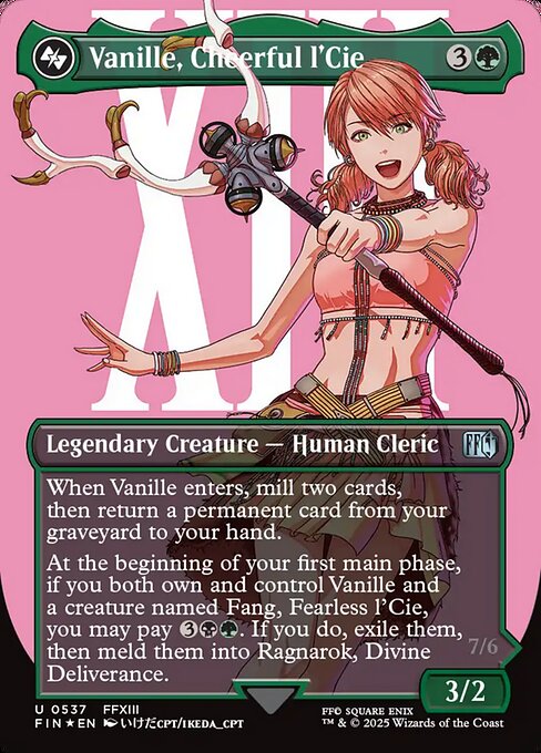 Vanille, Cheerful l'Cie (Borderless) (Surge Foil) - FINAL FANTASY - U - 537