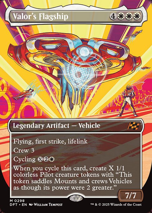 Valor's Flagship (Borderless) - Aetherdrift - M - 298