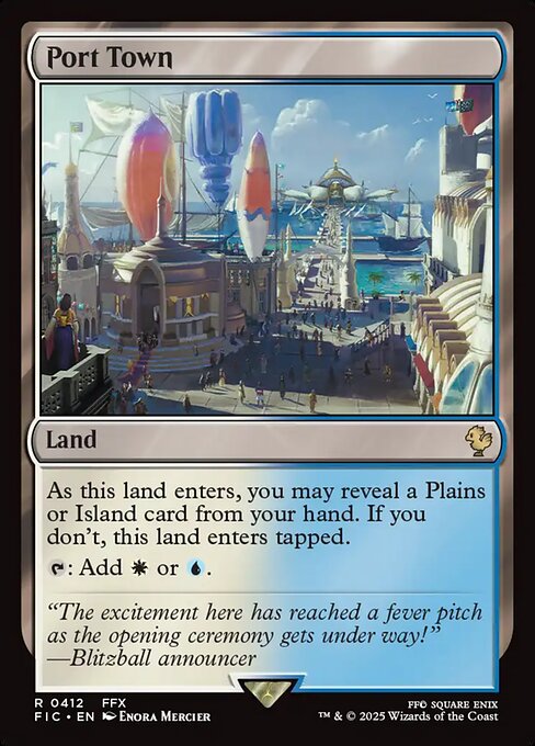 Port Town - Commander: FINAL FANTASY - R - 412