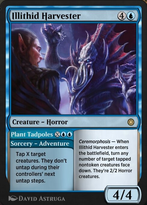 Illithid Harvester (Extended Art) - Commander Legends: Battle for Baldur's Gate - R - 564