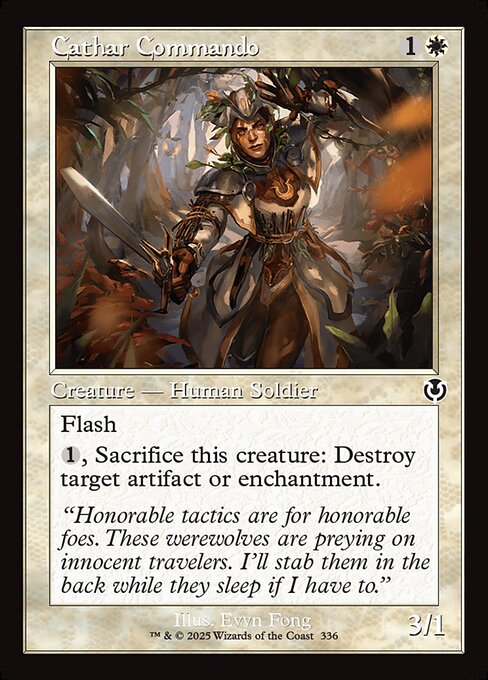Cathar Commando (Retro Frame) - Innistrad Remastered - C - 336