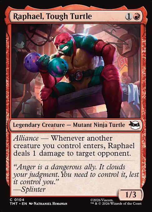Raphael, Tough Turtle - Teenage Mutant Ninja Turtles - C - 104