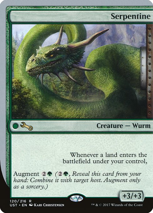 Serpentine - Unstable - R - 120