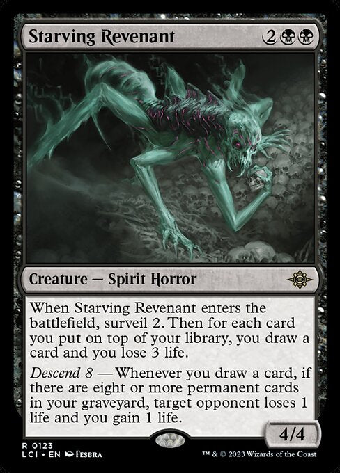 Starving Revenant - The Lost Caverns of Ixalan - R - 123