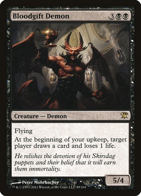 Bloodgift Demon - Innistrad - R - 89