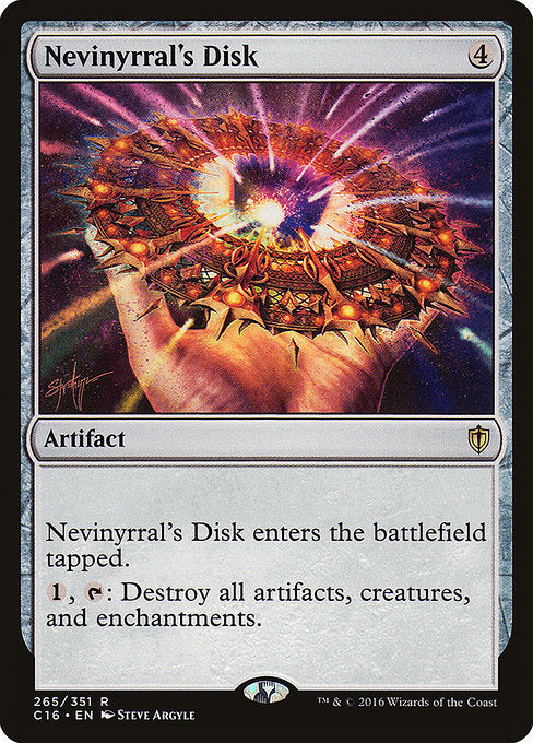 Nevinyrral's Disk - Commander 2016 - R - 265