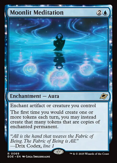 Moonlit Meditation - Prerelease Cards - R - 69