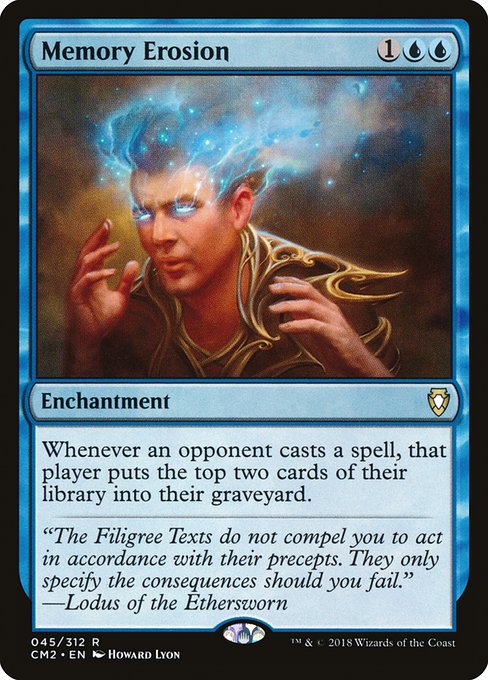 Memory Erosion - The List Reprints - R - 45
