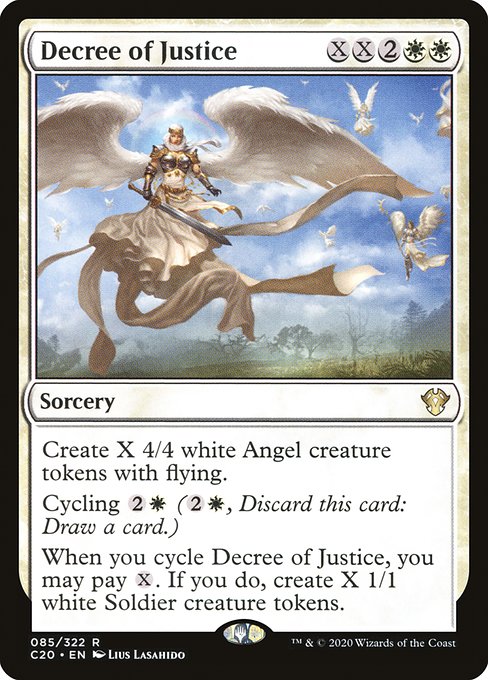 Decree of Justice - Commander 2020 - R - 85