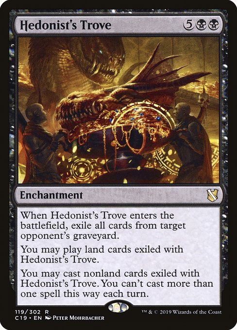 Hedonist's Trove - Commander 2019 - R - 119