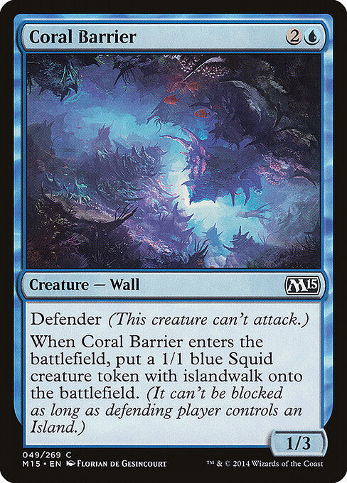 Coral Barrier - Magic 2015 (M15) - C - 49