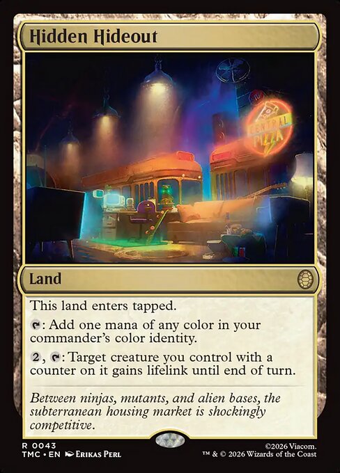 Hidden Hideout - Commander: Teenage Mutant Ninja Turtles - R - 43