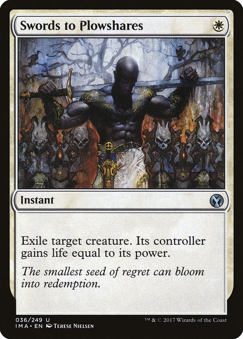 Swords to Plowshares - Iconic Masters - U - 36