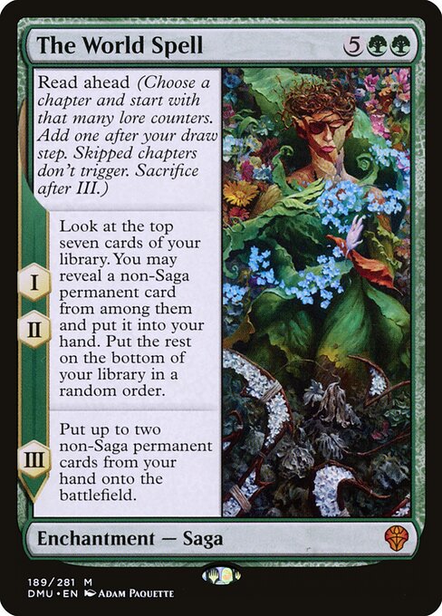 The World Spell - Dominaria United - M - 189