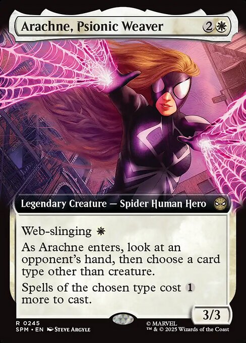 Arachne, Psionic Weaver (Extended Art) - Marvel's Spider-Man - R - 245