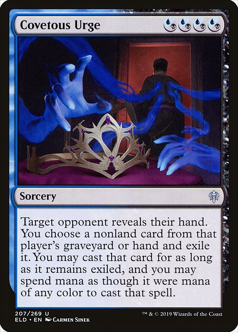 Covetous Urge - Throne of Eldraine - U - 207