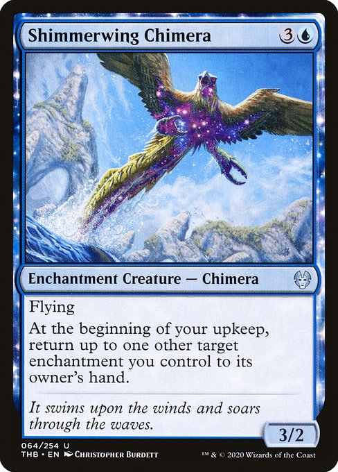Shimmerwing Chimera - Theros Beyond Death - U - 64