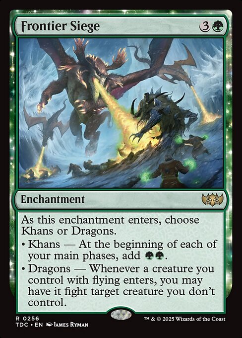 Frontier Siege - Commander: Tarkir: Dragonstorm - R - 256