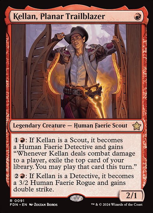 Kellan, Planar Trailblazer - Prerelease Cards - R - 91