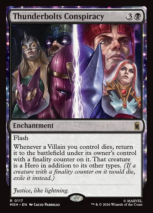 Thunderbolts Conspiracy - Marvel Super Heroes - R - 117