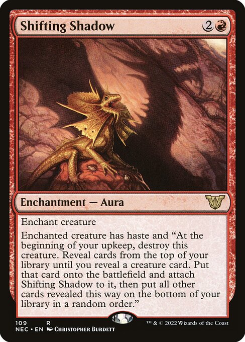 Shifting Shadow - Commander: Kamigawa: Neon Dynasty - R - 109