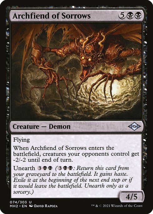 Archfiend of Sorrows - Modern Horizons 2 - U - 74