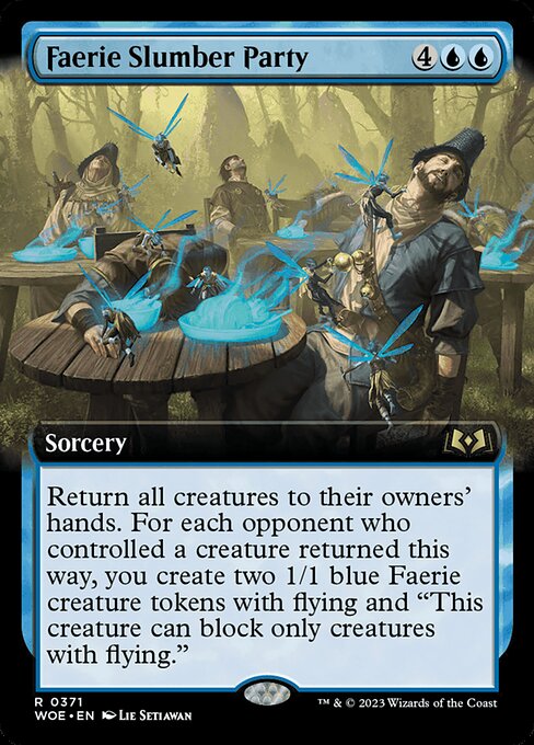 Faerie Slumber Party (Extended Art) - Wilds of Eldraine - R - 371