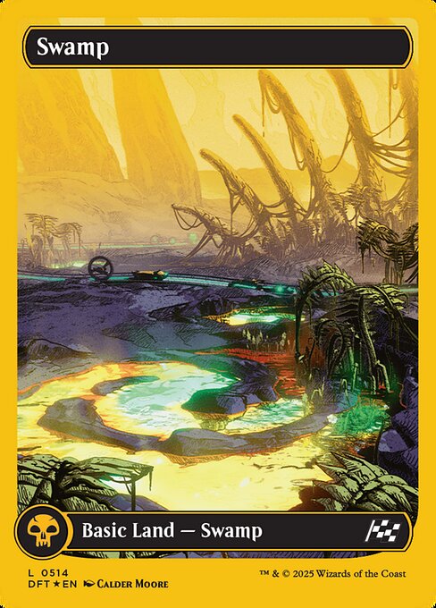 Swamp (0514) (First-Place Foil) - Aetherdrift - L - 514