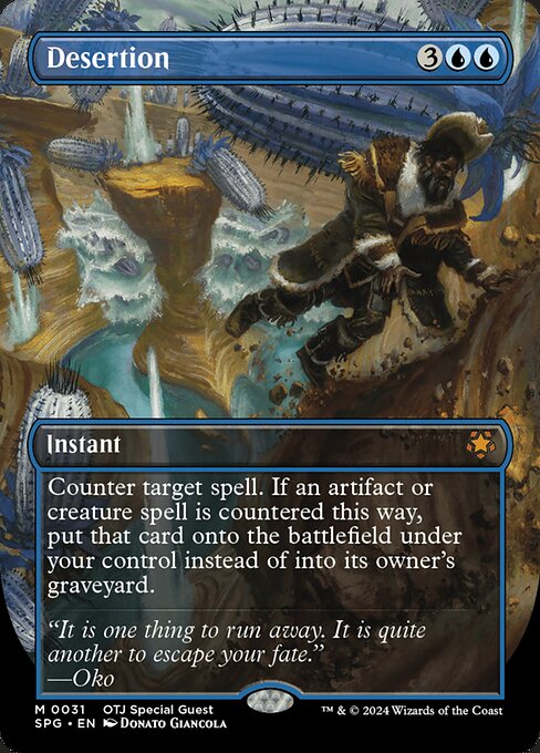 Desertion (Borderless) - Special Guests - M - 31