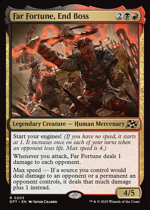 Far Fortune, End Boss - Aetherdrift - R - 203