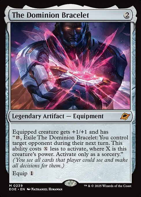 The Dominion Bracelet - Promo Pack: Edge of Eternities - M - 239