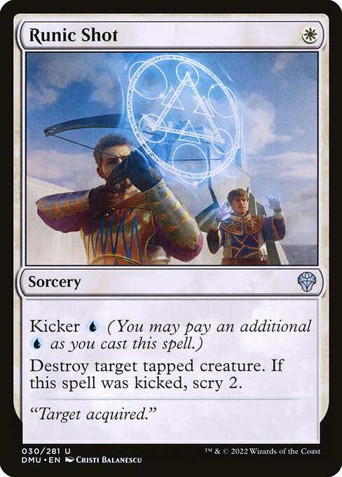 Runic Shot - Dominaria United - U - 30