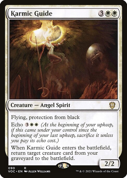 Karmic Guide - Commander: Innistrad: Crimson Vow - R - 90