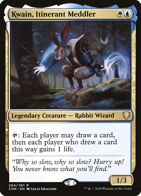 Kwain, Itinerant Meddler - Commander Legends - R - 284