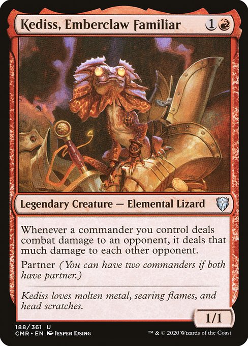 Kediss, Emberclaw Familiar - Commander Legends - U - 188