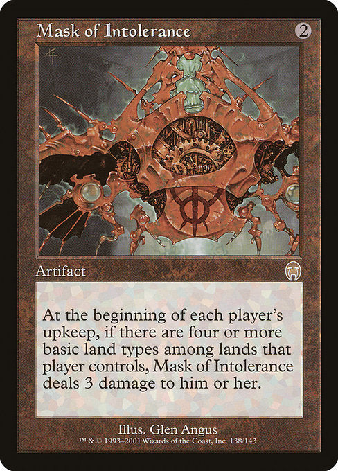 Mask of Intolerance - Apocalypse - R - 138