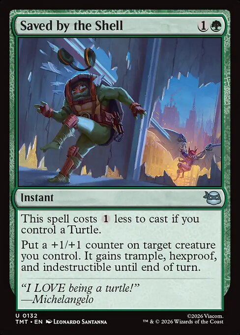 Saved by the Shell - Teenage Mutant Ninja Turtles - U - 132