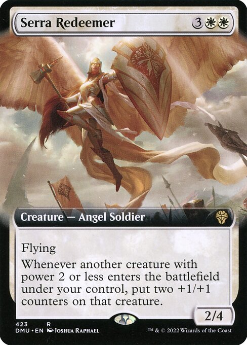 Serra Redeemer (Extended Art) - Dominaria United - R - 423