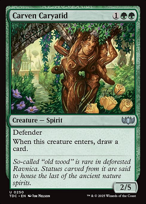 Carven Caryatid - Commander: Tarkir: Dragonstorm - U - 250