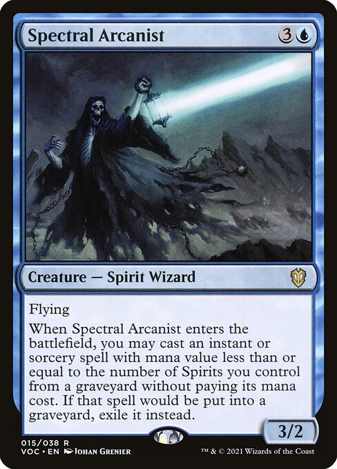 Spectral Arcanist - Commander: Innistrad: Crimson Vow - R - 15
