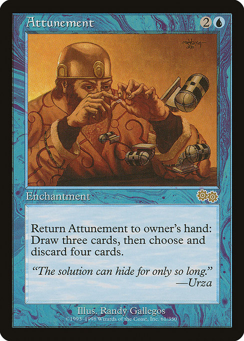 Attunement - Urza's Saga - R - 61