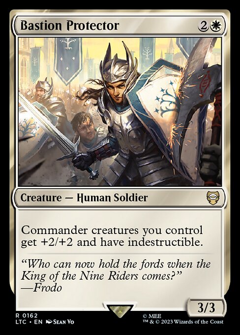 Bastion Protector - Commander: The Lord of the Rings: Tales of Middle-earth - R - 162