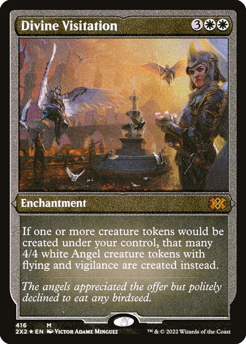 Divine Visitation (Anime Borderless) - Ravnica Remastered - M - 416