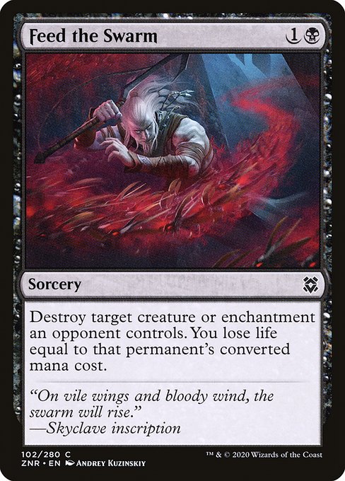 Feed the Swarm - Zendikar Rising - C - 102