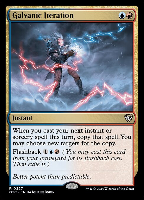 Galvanic Iteration - Commander: Outlaws of Thunder Junction - R - 227