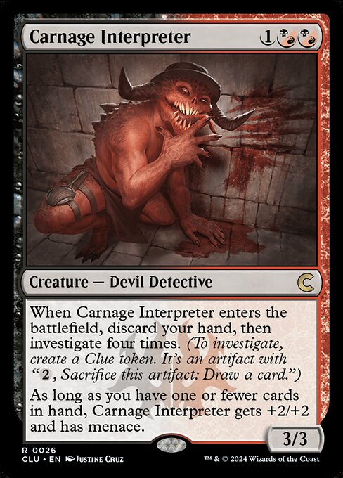 Carnage Interpreter - Ravnica: Clue Edition - R - 26