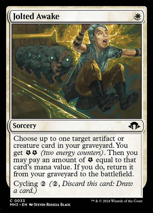 Jolted Awake - Modern Horizons 3 - C - 33