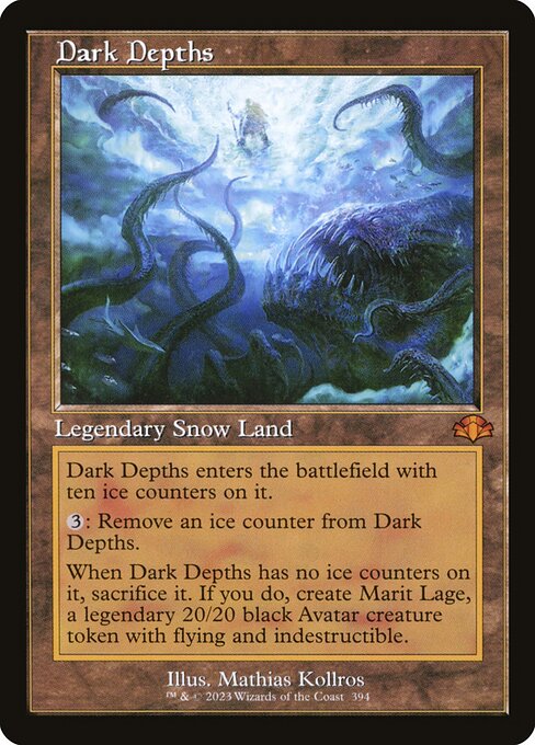 Dark Depths (Retro Frame) - Dominaria Remastered - M - 394